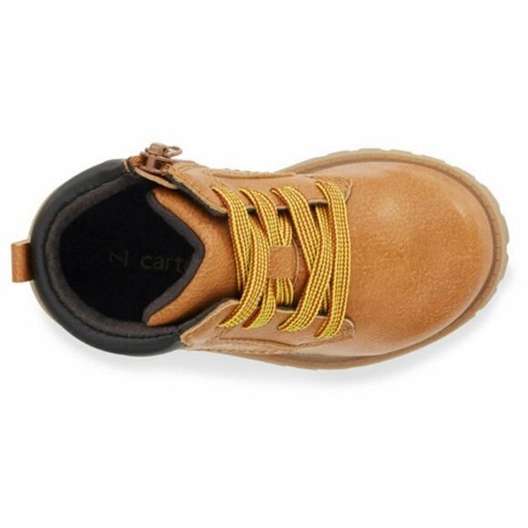 BRAND NEW CARTER BABY BOYS ROY CASUAL RUGGED HIGH TOP BOOT - Picture 7 of 16